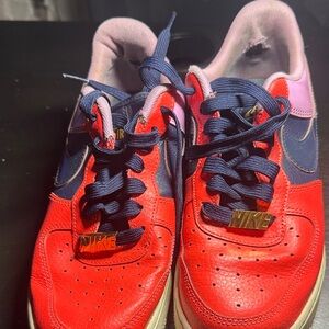 Nike women  Red and Navy Sneakers